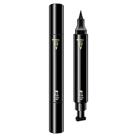 Stamp Eyeliner, Triangular de Doble Cabeza de Secado Rápido Impermeable a Prueba de Sudor Líquido Delineador de Ojos Lápiz para Mujeres