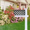 Duduho Dogs Animal Paws Print Mailbox Cover Magnetic Mailbox Wraps