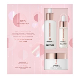 [Damaged product] Centellian Madeca Mela Capture Ampoule Capsule Cream 6th Anniversary Edition (Ampoule Max 45ml + 15ml + Ampoule Capsule Cream 55ml) / [훼손상품]센텔리안 마데카 멜라캡처앰플 캡슐크림 6주년 에디션 (앰플 맥스 45ml + 15ml + 앰플 캡슐 크림 55ml)