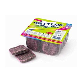 12 Pack Soap Pad - Scouring Cleaning Steel Wool Scrub Wash Hob Oven Kitchen Sink