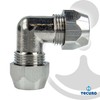 tecuro Crimp Fitting Angle 90° for Diameter 10 mm Copper