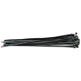 Draper 100 Black Nylon Cable Ties 4.8mm x 300mm 70397