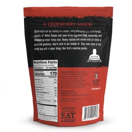 Rufus Teague - Hot BBQ Honey Roasted Peanuts - 9 oz Resealable Bag