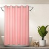 River Dream Hotel Grade No Hooks Needed Shower Curtain with