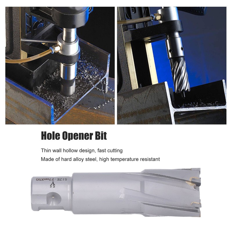 Carbide Hole Saw Bit Steel Plate Hole Cutter Opener Bit