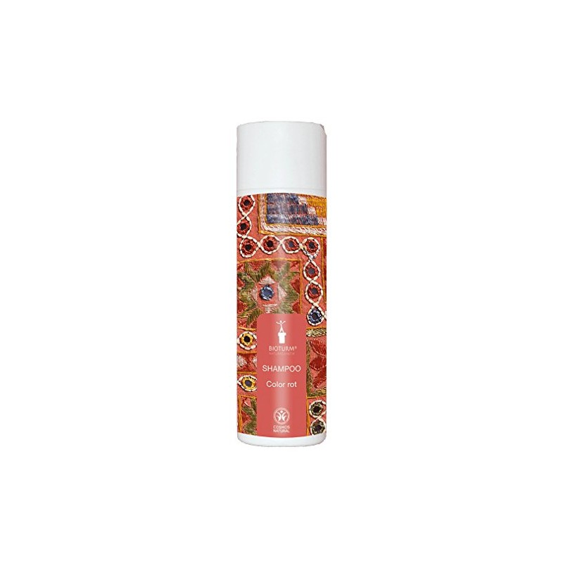 Shampoo dyed red hair no 108