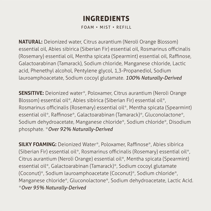 Wild & Pure EWG Verified All Natural, Plant-Based EcoBalance™ Cleanser