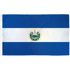3x5 El Salvador Flag Central American Country Banner Pennant Bandera Outdoor New