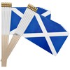 TSMD Scotland Stick Flag Scottish Small Mini Hand Held Flags,5x8