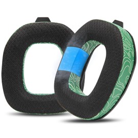WC Freeze A50 - Cooling Gel Replacement Earpads for Astro A50 Gen 4, Gen 5 and A50X Only, Made by Wicked Cushions, Improved Durability, Thickness and Sound Isolation | Emerald Tide