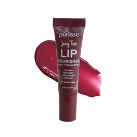 Purlisse Juicy Tint Lip Nourisher - Tinted Lip Moisturizer (Plum Shine)