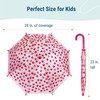 Wildkin Kids Umbrella – Rainproof Canopy, Curved Handle, Easy Hanging