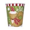 Unique Party 46926 - 9oz Woodland Christmas Paper Cups, Pack