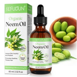 Neem Oil – Cold-Pressed Botanical Oil for Hair, Scalp & Skin – Natural, Vegan, Hexane-Free – 60ml