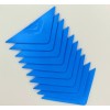 Tri-Edge Window Tint Tools Tri-Edge Blue 10 Pcs