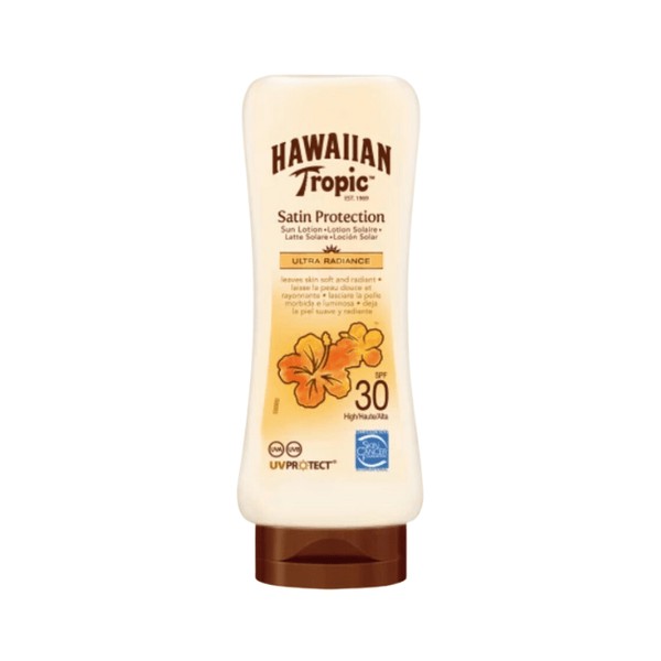 Hawaiian Tropic Sonnenmilch satin protection LSF 30, 180 ml