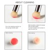 SILPECWEE 3Pcs Ombre Nail Brush, Acrylic Nail Art Brushes, Nail