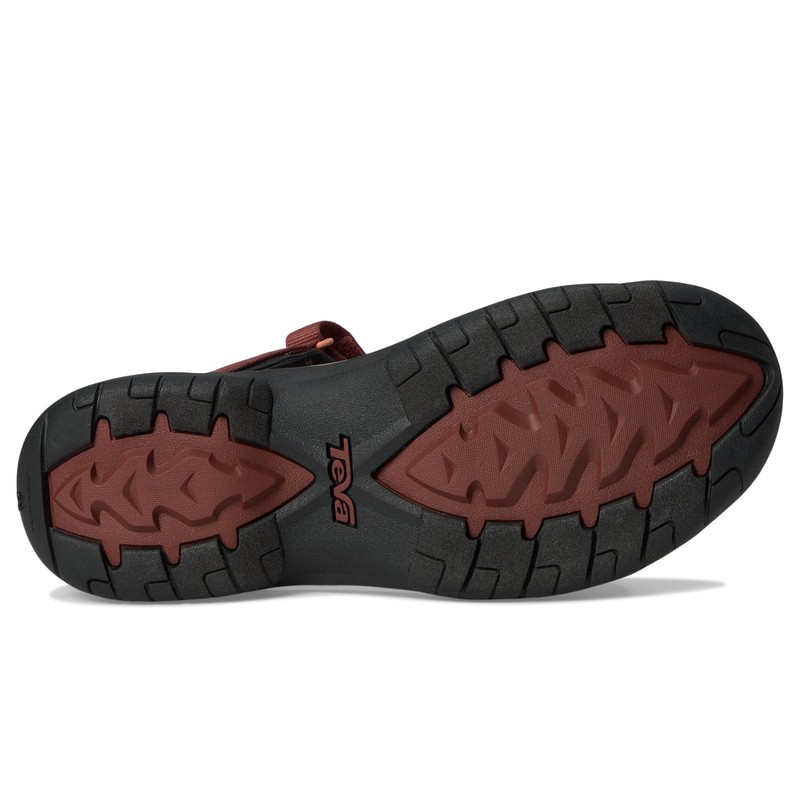 Teva Women's Verra Sport Sandal, Mahogany/Blooming Dahlia, 9