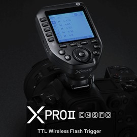 Godox XproII-N TTL 2.4G Wireless High Speed Sync 1/8000s, 11 Customizable Functions,5 Group Button,4 Function Buttons Offer Convenient Manipulation for Nikon Camera