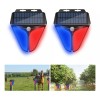 generic Alarma Solar Con Sensor De Movimiento, 2 Unidades, Lámpara