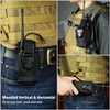 VIPERADE Radio Holster, MOLLE Radio Pouch for Vest, Universal Walkie
