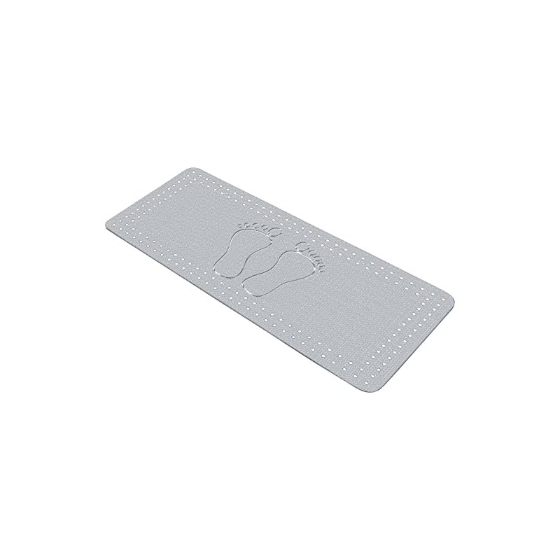 Kleine Wolke" Foot Bathtub Liner, PVC Grey, 36 x 72