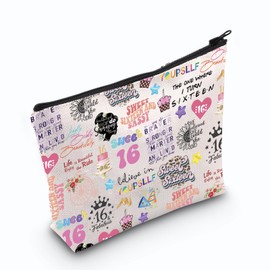 TSOTMO 16th Birthday Gift Sweet 16 Gift Birthday Merch for Daughter 16 Years Old Gift (U.16th)