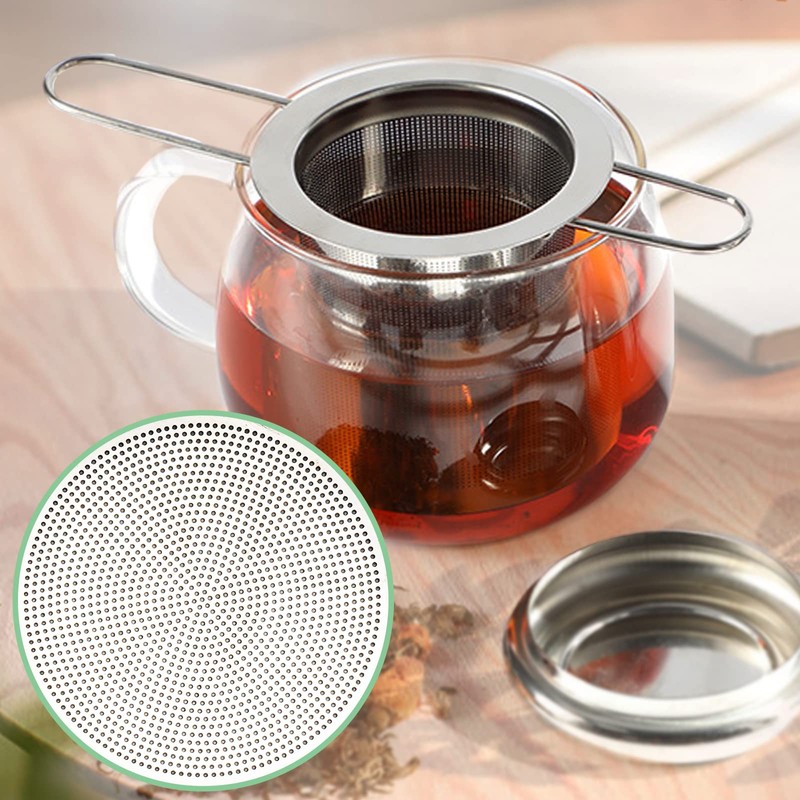 Pack of 2 tea strainers, tea infuser 304 stainless steel