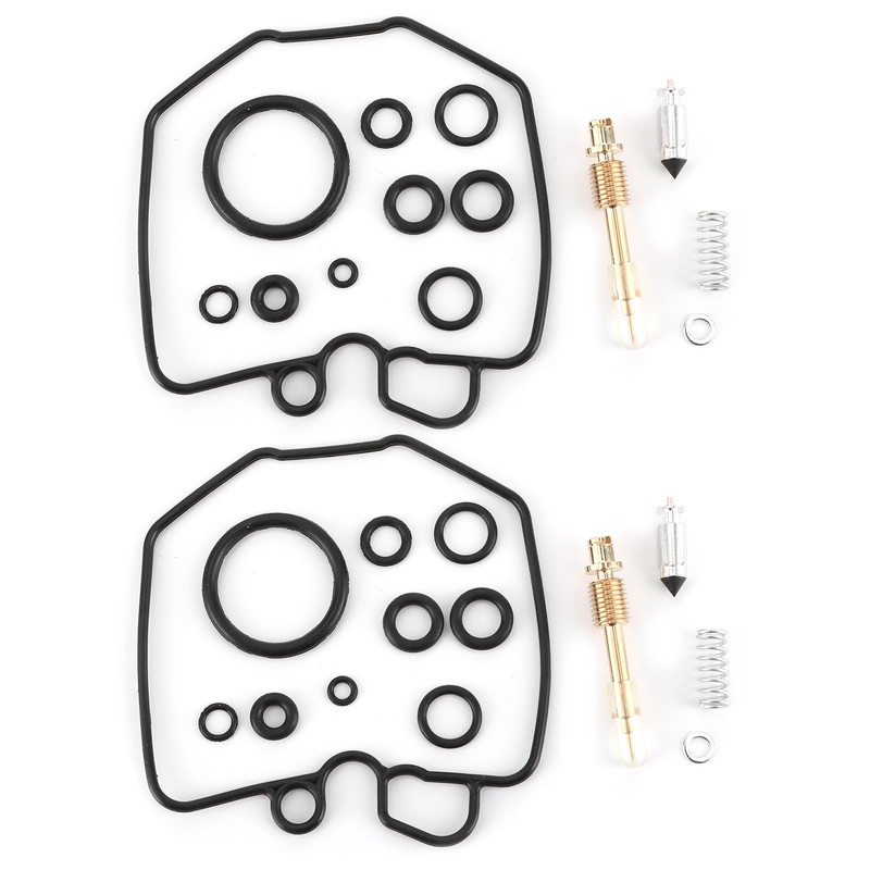 2 Sets Motorcycle Overhaul Carburetor Rebuild Kit Fit for Honda