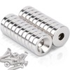 Neodymium Magnets Extra Strong 12 x 3 mm Aperture 4