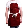 CALDO Cotton Apron (Burgundy)