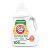 Arm & Hammer Sensitive Skin Free & Clear, 105 Loads