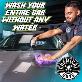Chemical Guys Swift Wipe Sprayable Waterless Car Wash Spray - Spray and Wipe to Safely Clean and Shine Cars, Trucks, Motorcycles, RV & More, High Lubrication Formula, 64 oz