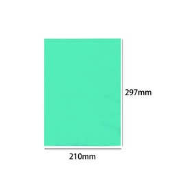 10PCS A4 Coloured Plastic Sheets,Plastic Light Filter Gel Reading Aid,A4 Colour Film,Transparent Green film For DIY