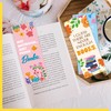 120 PCS Book Lover Bookmarks, 30 Unique Designs Double-Sided Read