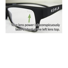 Koala Matte Tort +2.00 Neck-Hanging Readers-Rectangle