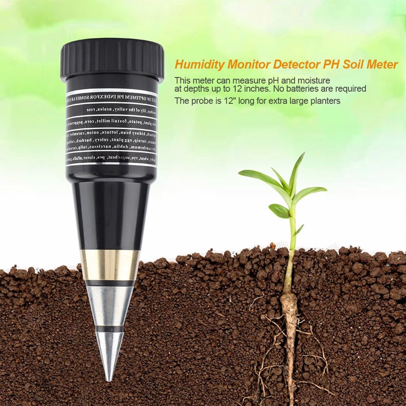 2 in 1 Humidity Monitor Detector PH Soil Meter Moist
