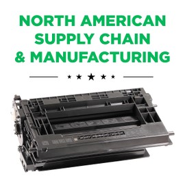 Clover Remanufactured Toner Cartridge Replacement for HP CF237A (HP 37A) | Black