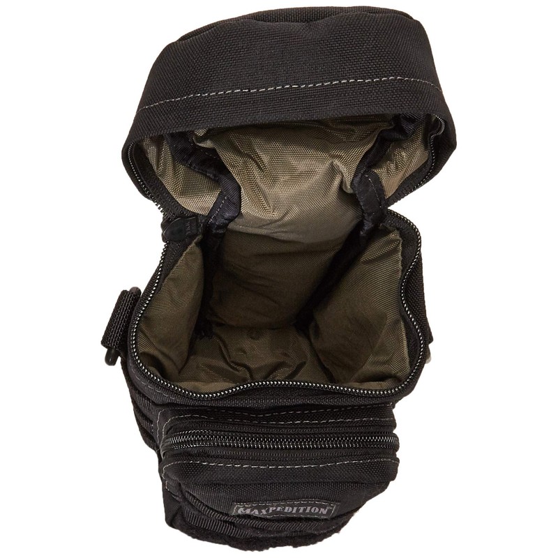 Maxpedition Hard-Use Gear 9006295-SSI Maxpedition Bottle Holder Black 10 Inch