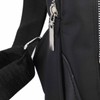 Small Chest Bag Black Color Oxford Fabric Sling Backpack with