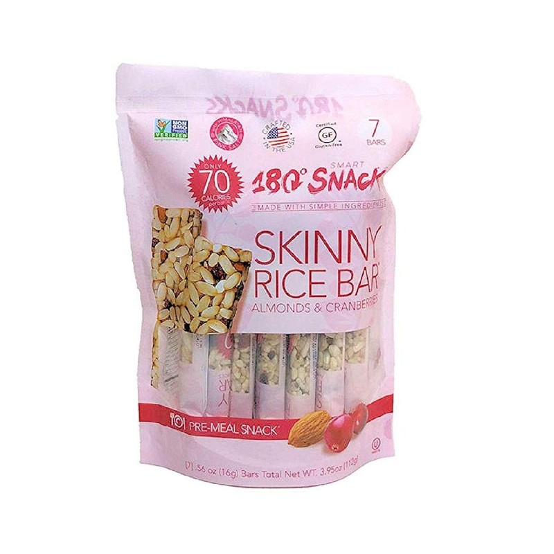 180 Snacks Skinny Rice Bar with Himalayan Salt 2 Variety