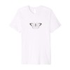 Butterfly Cute Minimal Aesthetic Teen Girls Women Premium T-Shirt