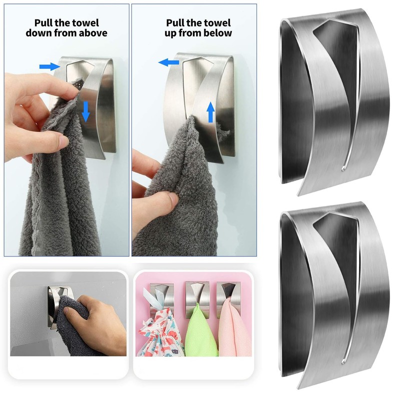 TorSor 3 Pack Kitchen Shears Holder Wall Mount Adhesive Kitchen