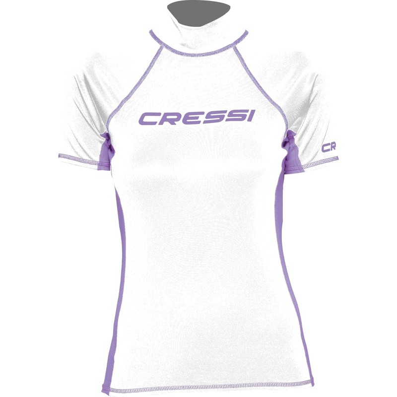 Cressi Women's Rash Guard Short-Sleeved Jersey Made of Elastic Fabric
