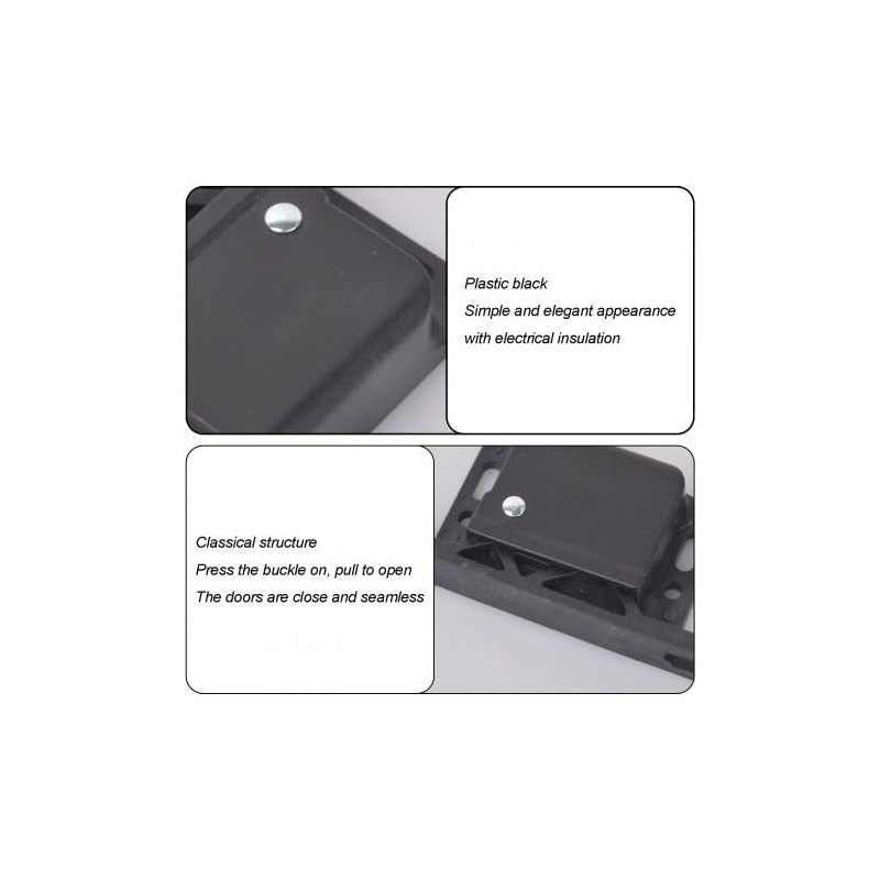 Door Catch 4 x Door Catch for RV Cabinet Doors,