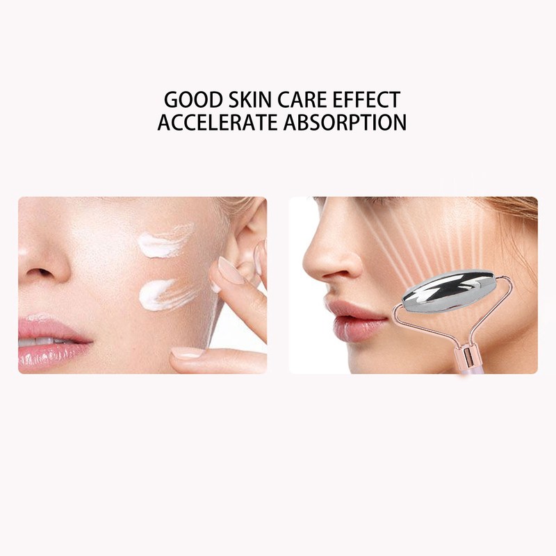 3‑in‑1 Face Roller Set Skin Lifting Smoothing Terahertz Gua Sha