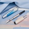 Jinhao 10 Series Press Fountain Pen Gradient Blue Retractable Extra