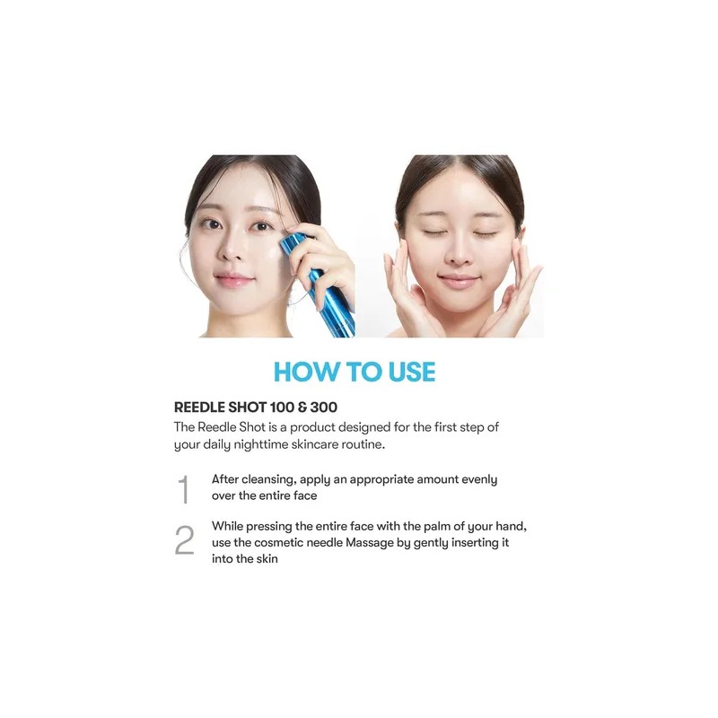 Vt Cosmetics Hydrop Reedle Shot 100 Refuerzo Coreano Facial