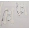 Zunzunta 2 Electrodos Parches De Doble Salida Con Gel 8.5