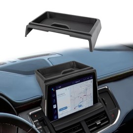 Neepiar Center Console Dash Storage Tray Compatible with 2021 2022 2023 2024 GMC Yukon/Chevy Suburban/Tahoe Center Console Organizer Storage Box Interior Insert Accessories (Not for Denali)